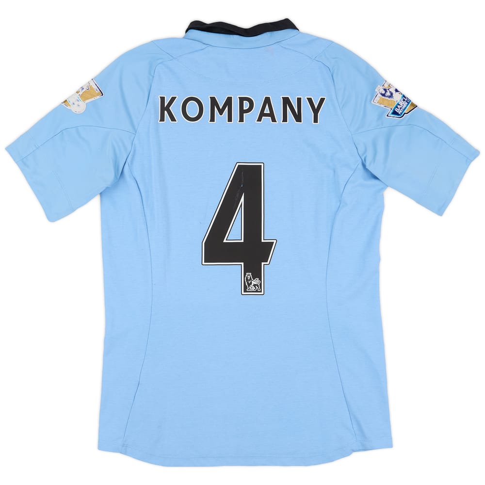 2012-13 Manchester City Home Shirt Komapny #4 - 5/10 - (M)
