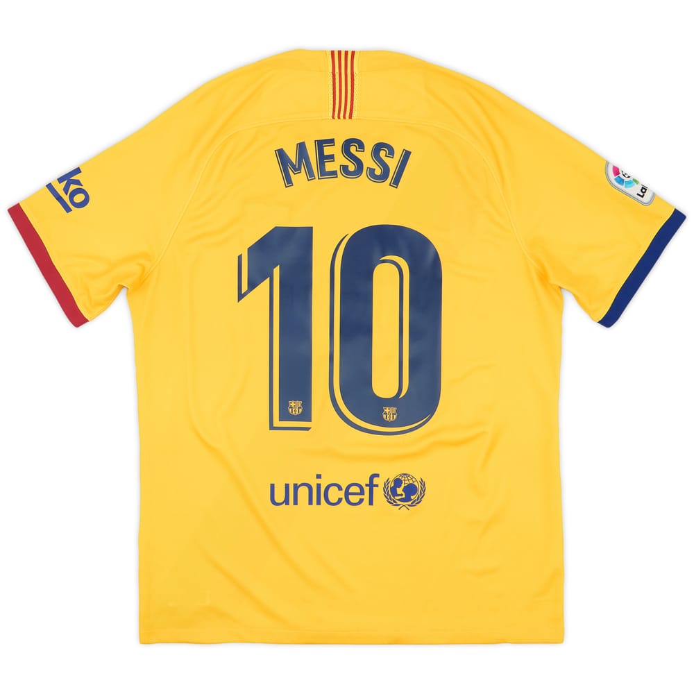 2019-20 Barcelona Away Shirt Messi #10 - 6/10 - (L)