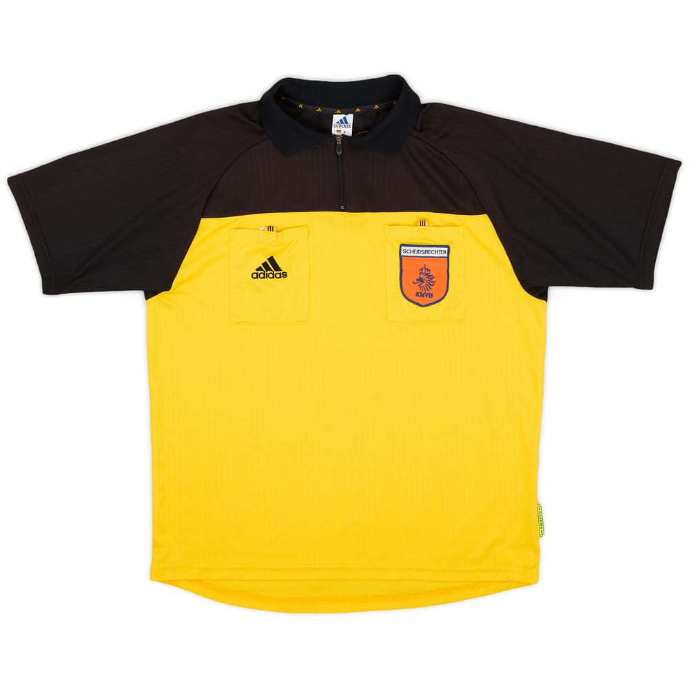 1990s Dutch FA adidas Referee Shirt - 8/10 - (XL)