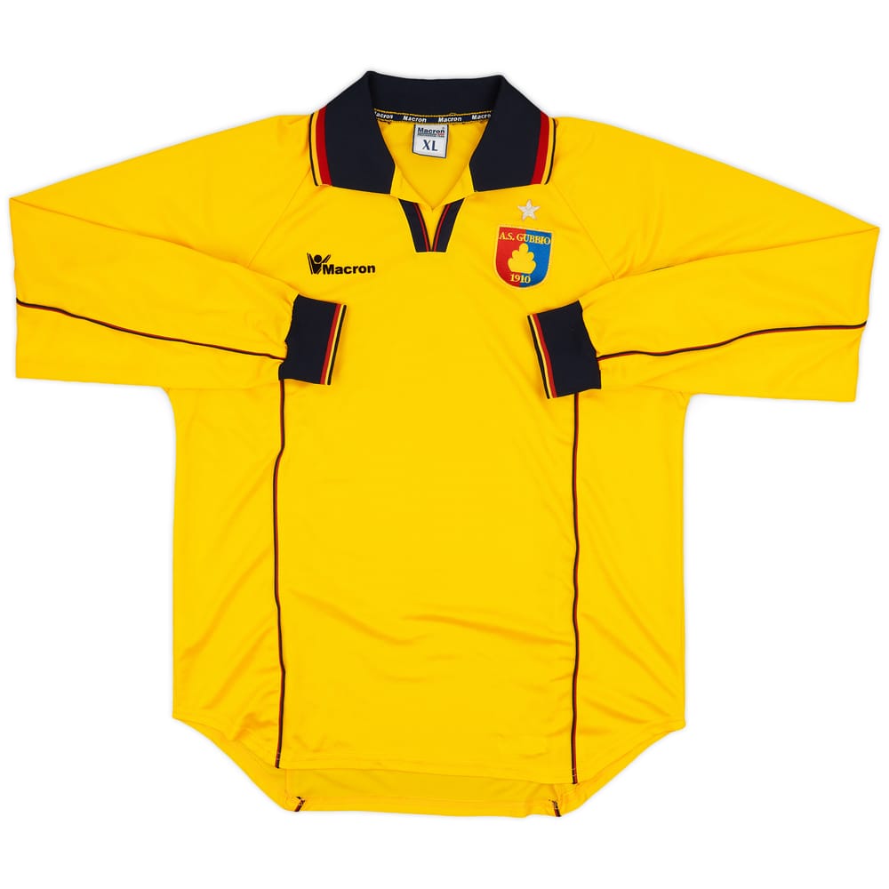 2001-02 AS Gubbio Away L/S Shirt - 8/10 - (XL)