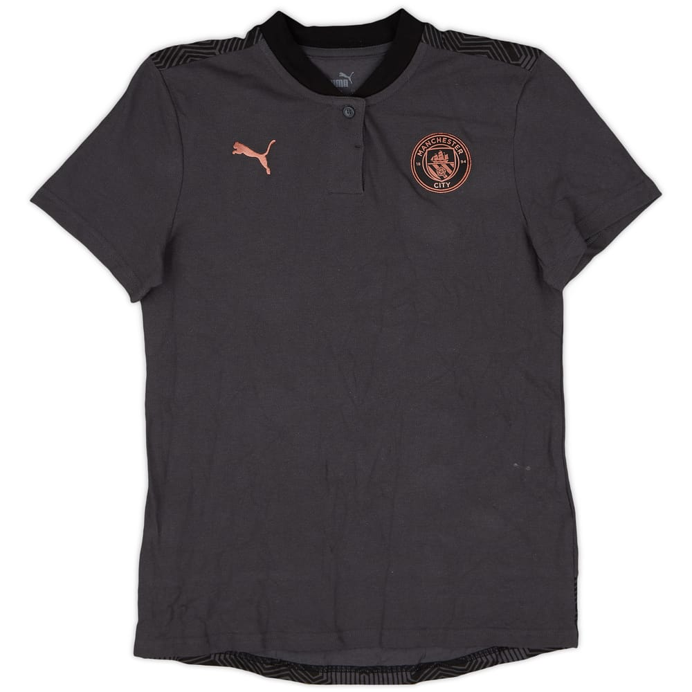 2020-21 Manchester City Puma Polo Shirt - 7/10 - (M)