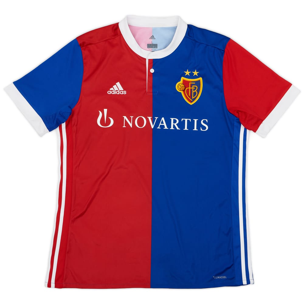 2017-18 Basel Home Shirt - 8/10 - (L)