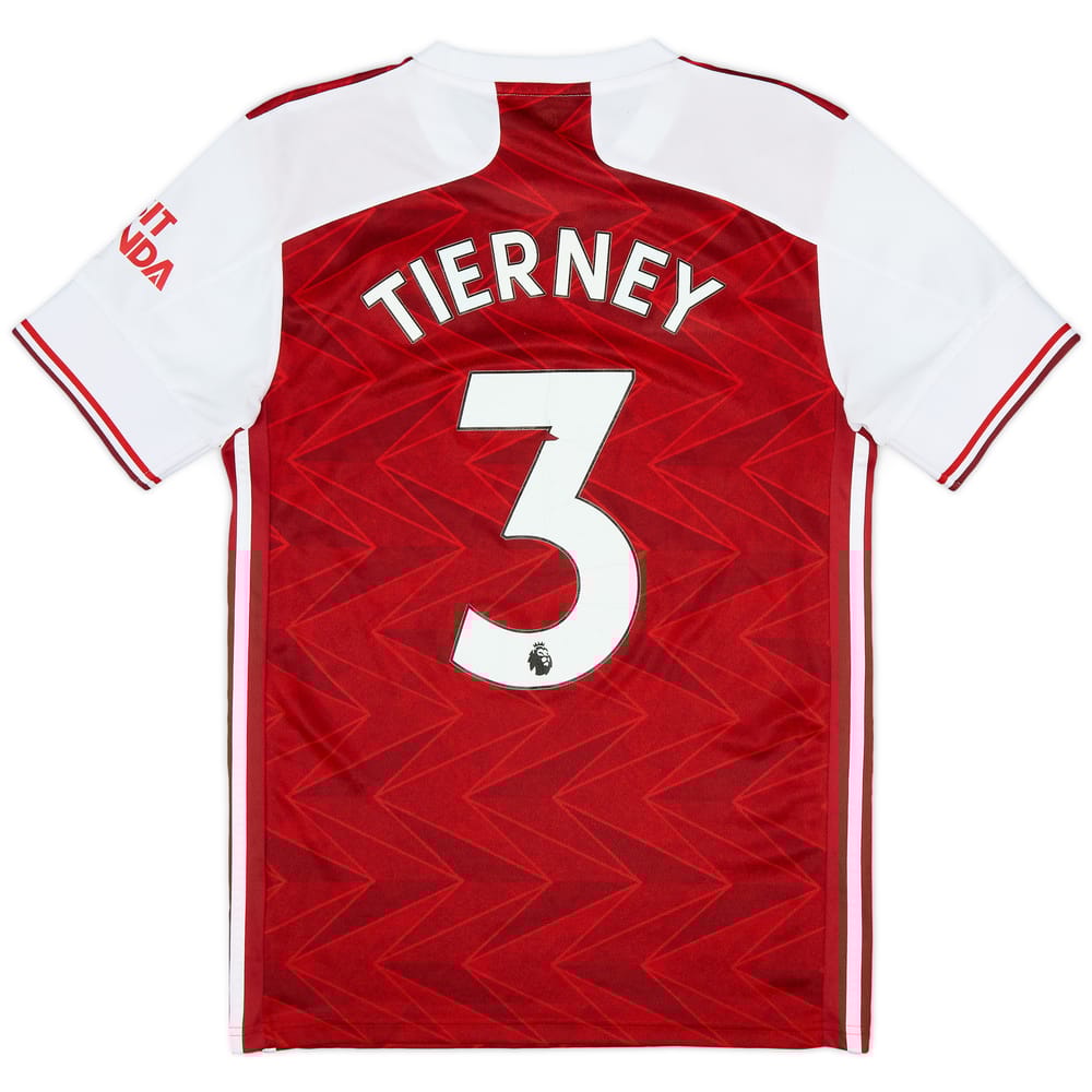 2020-21 Arsenal Home Shirt Tierney #3 - 5/10 - (S)
