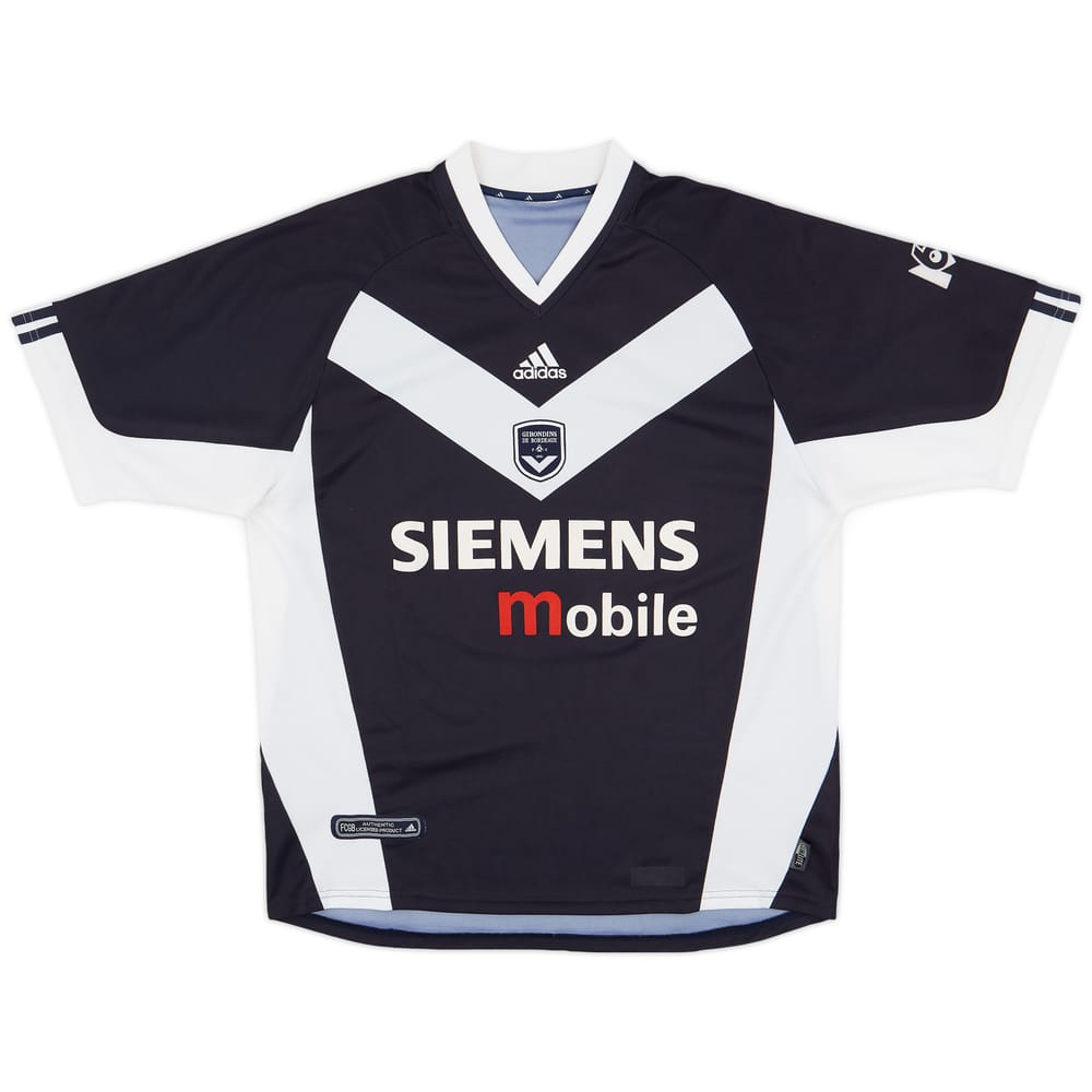 2001-02 Bordeaux Home Shirt - 8/10 - (XL)