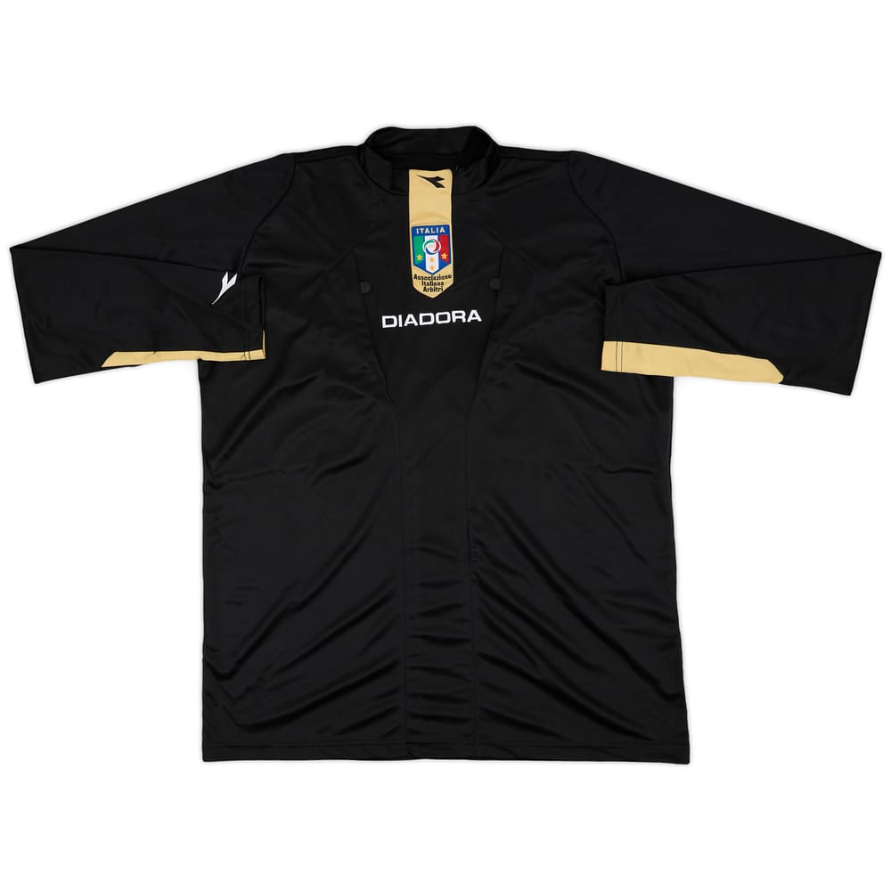 2007-09 Italy Diadora Referee L/S Shirt - 9/10 - (L)