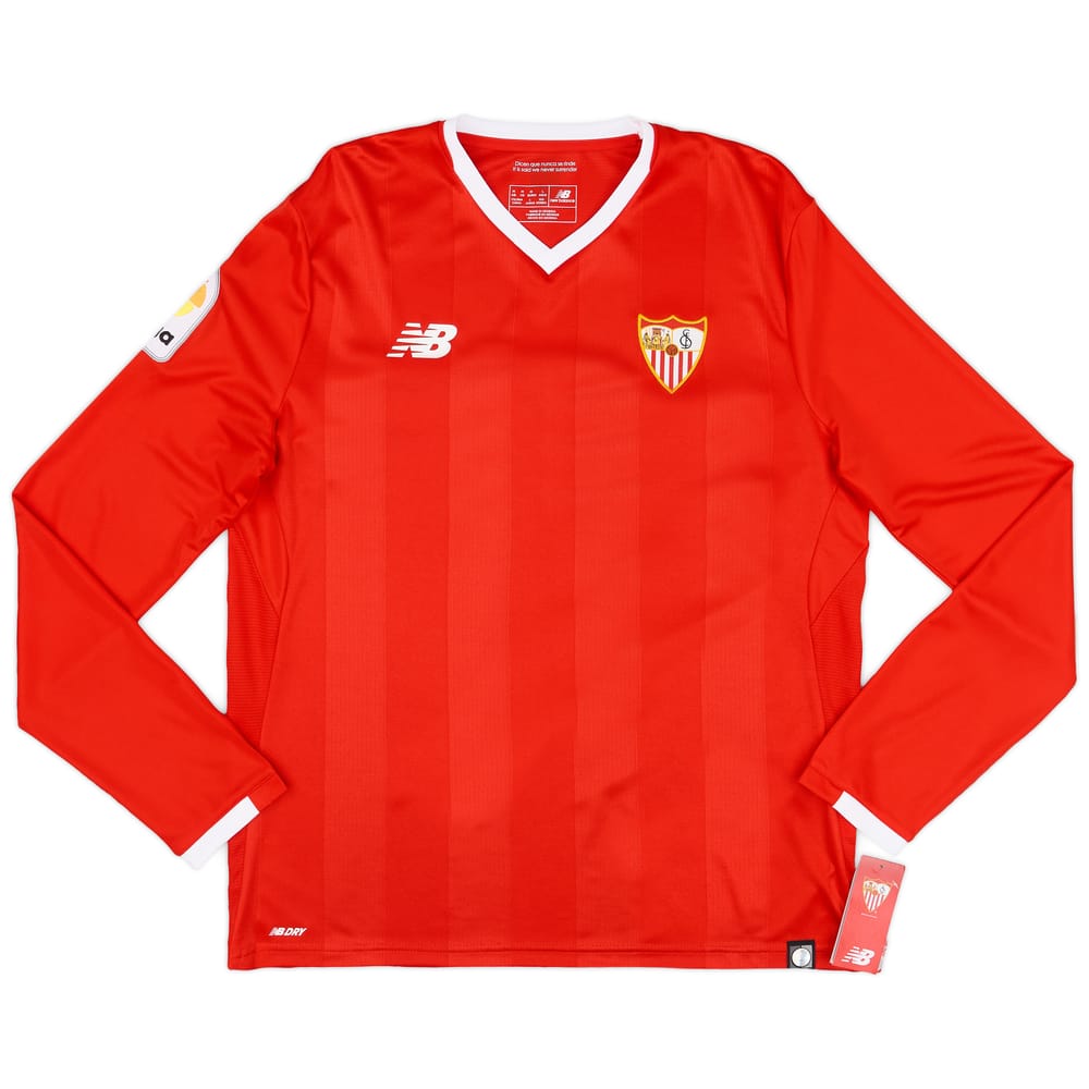 2017-18 Sevilla Away L/S Shirt (M)