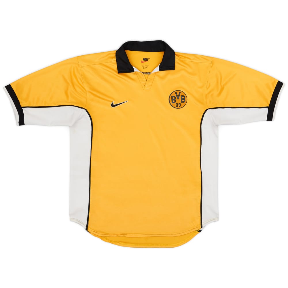 1998-00 Borussia Dortmund Player Issue Home Shirt - 5/10 - (L)