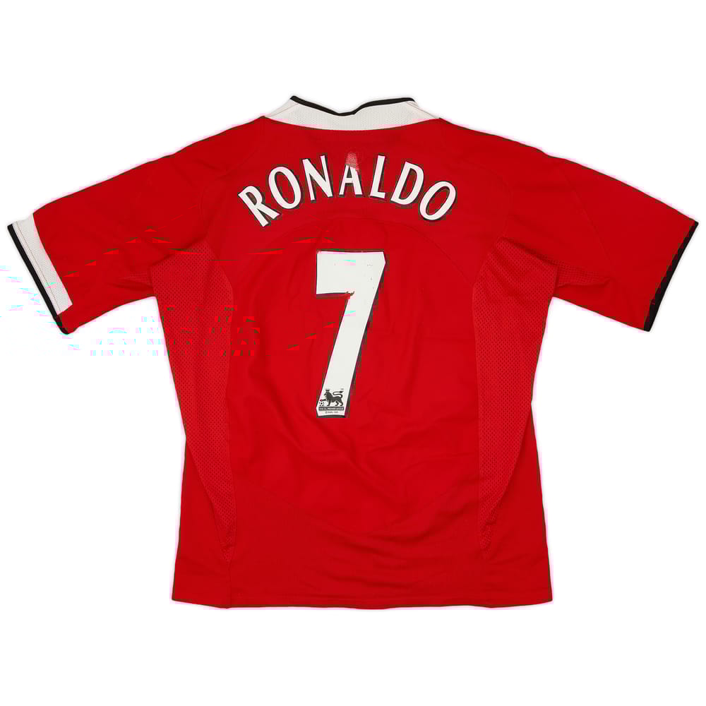 2004-06 Manchester United Home Shirt Ronaldo #7 - 5/10 - (M)