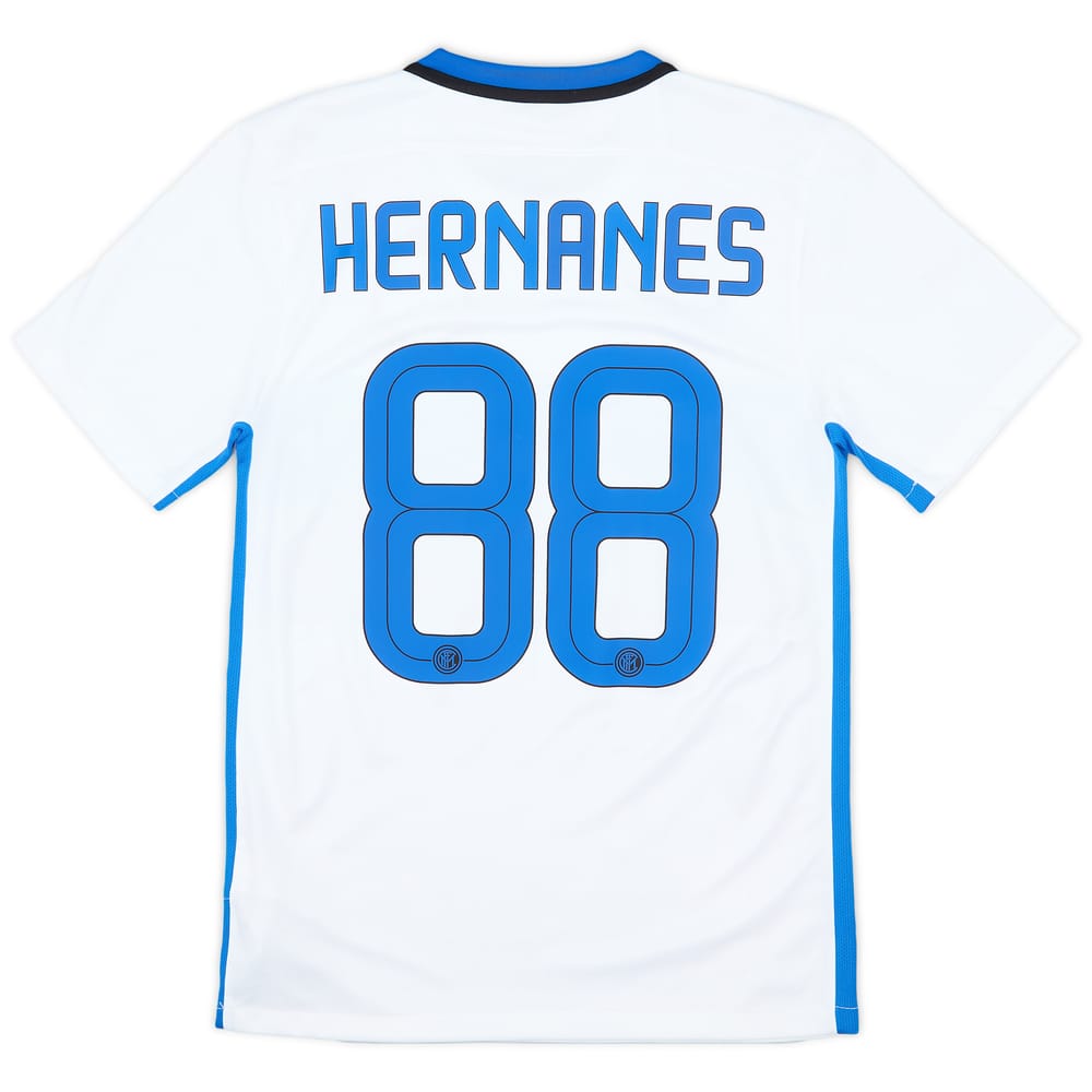 2015-16 Inter Milan Away Shirt Hernanes #88 - 6/10 - (S)