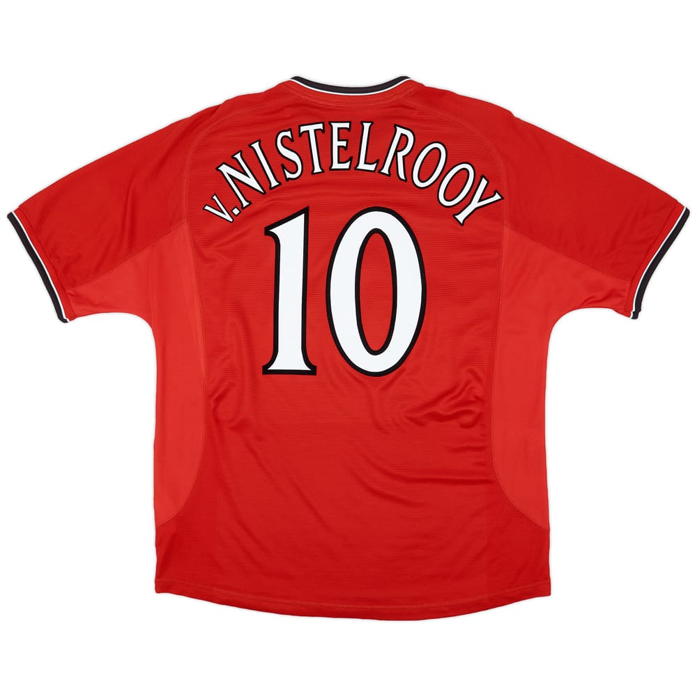 2000-02 Manchester United Home Shirt V.Nistelrooy #10 - 8/10 - (XL)