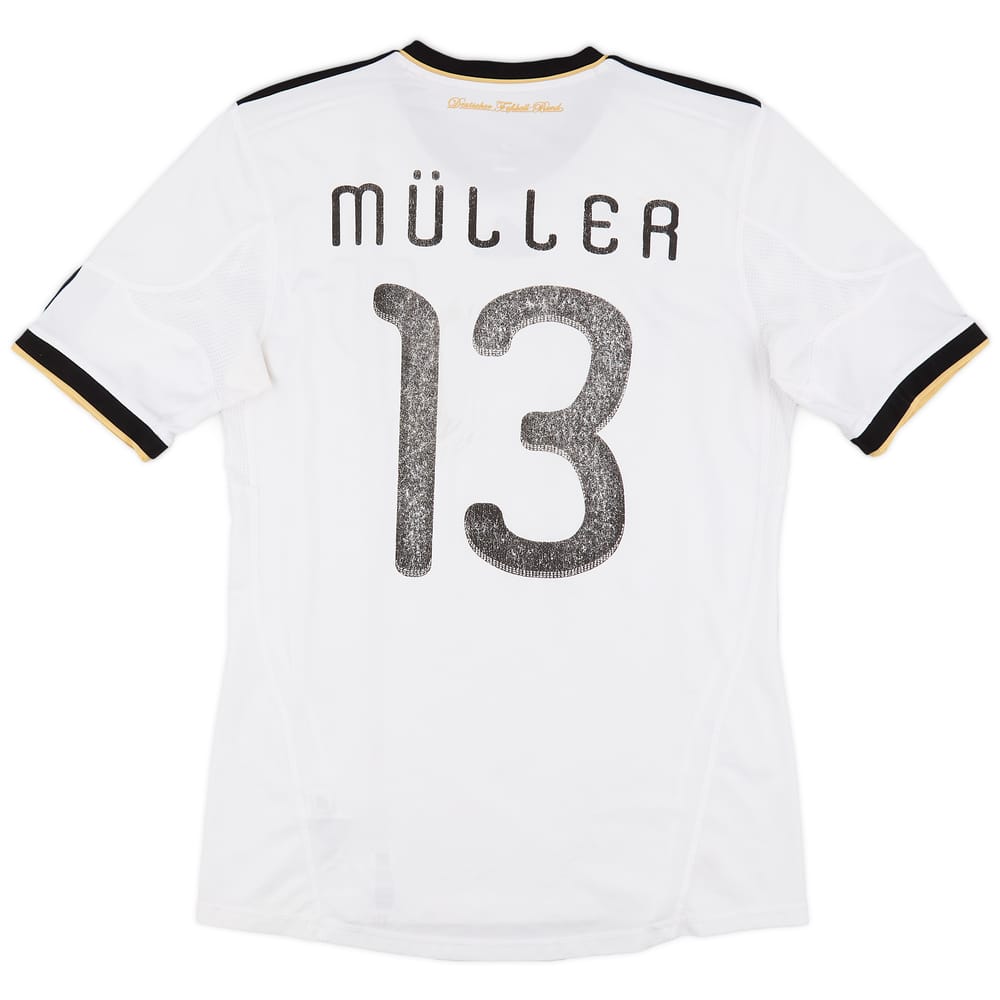2010-11 Germany Home Shirt Muller #13 - 5/10 - (M)