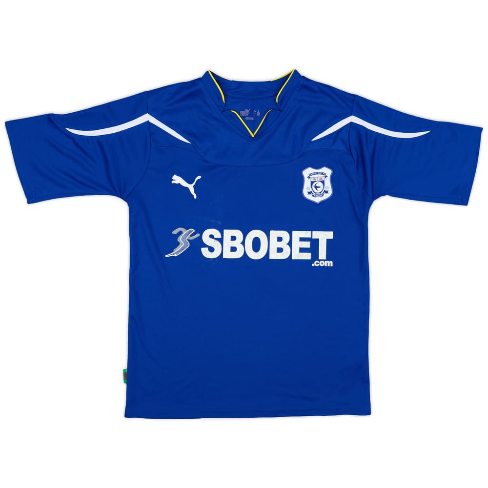 2010-11 Cardiff Home Shirt - 6/10 - (S)