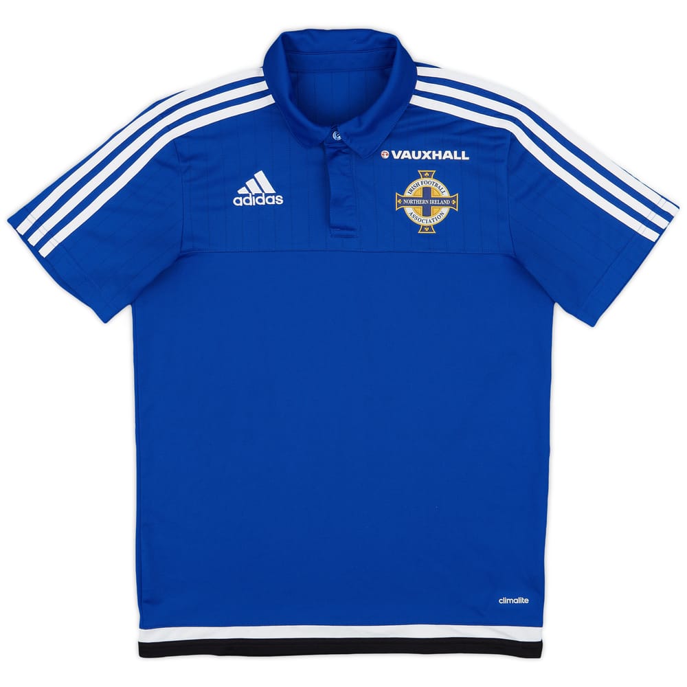 2015-16 Northern Ireland adidas Polo Shirt - 9/10 - (S)