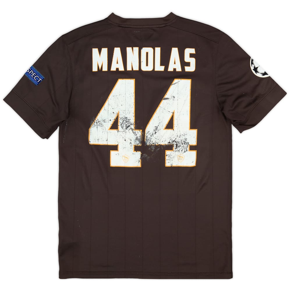 2014-15 Roma Third Shirt Manolas #44 - 4/10 - (S)