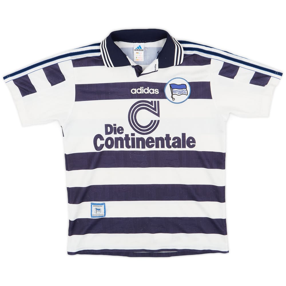 1998-99 Hertha Berlin Home Shirt - 8/10 - (XL.Boys)