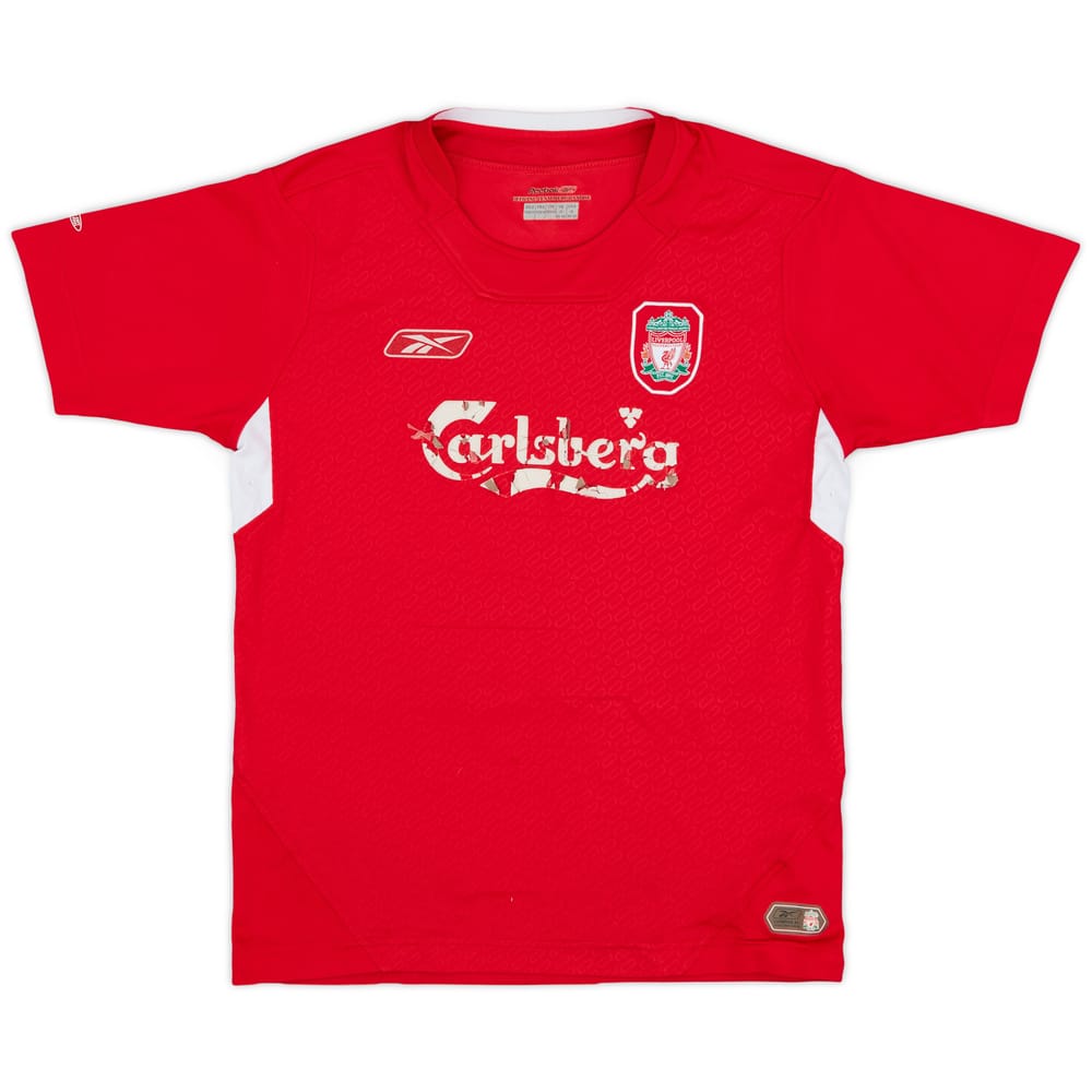 2004-06 Liverpool Home Shirt - 3/10 - (L.Boys)