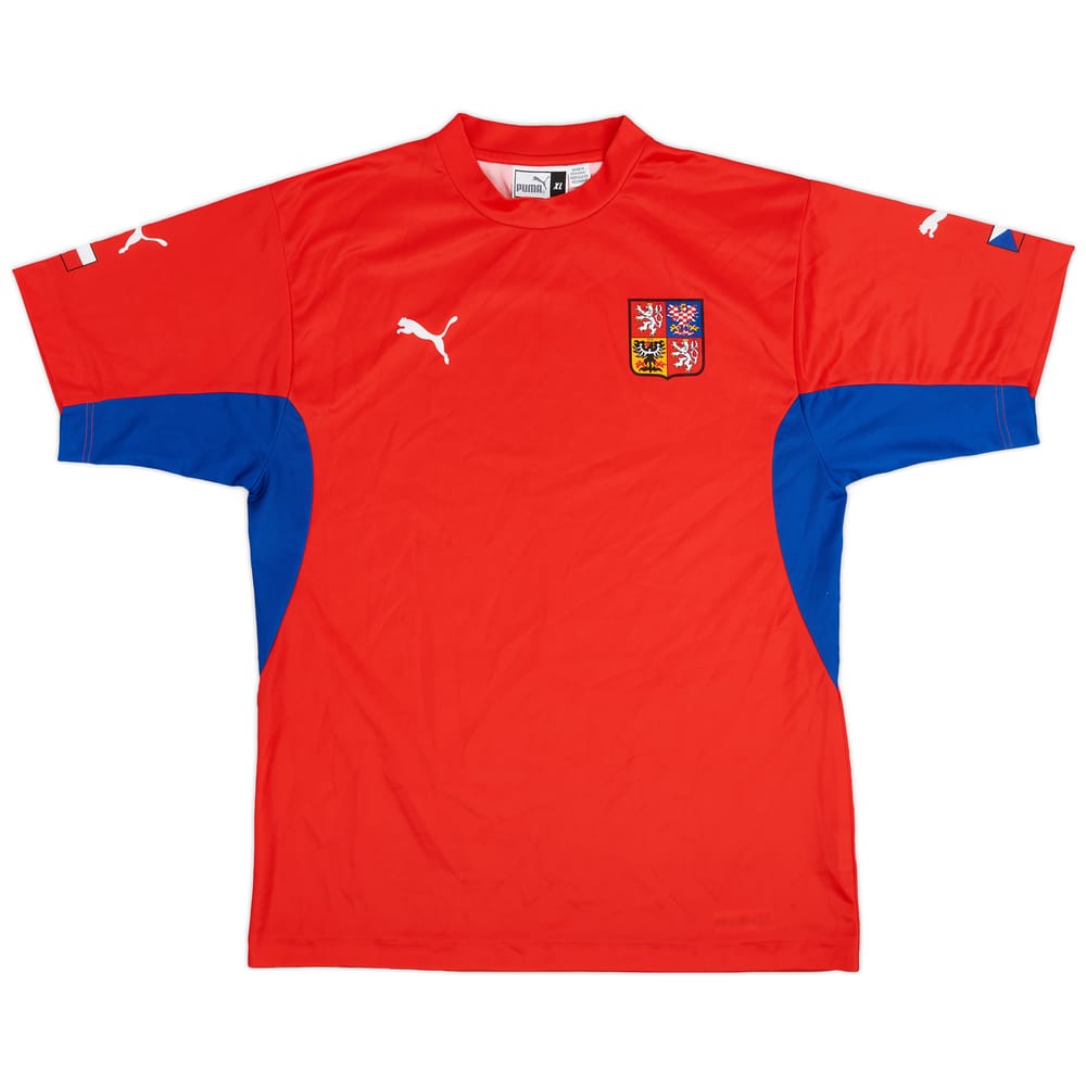 2002-03 Czech Republic Basic Home Shirt - 9/10 - (XL)