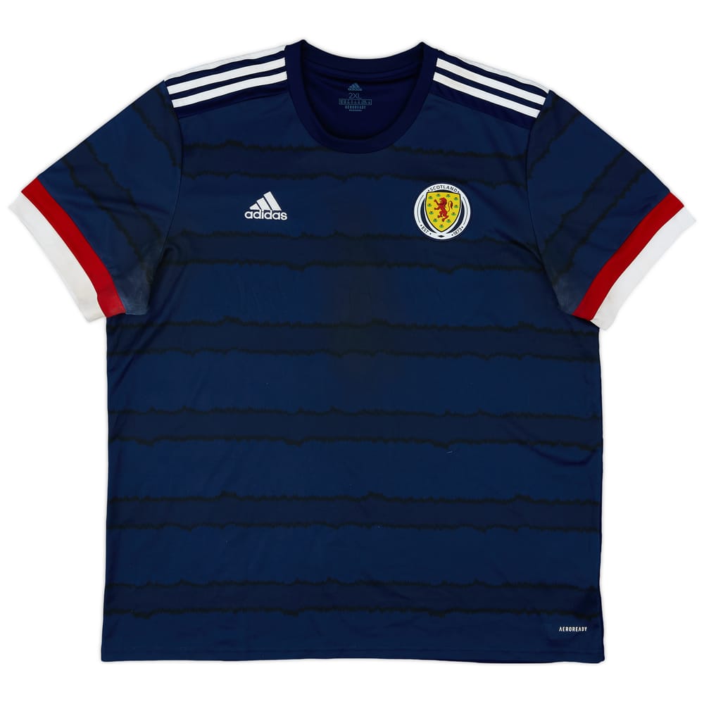 2020-22 Scotland Home Shirt - 7/10 - (XXL)