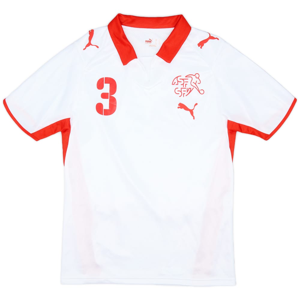 2008-10 Switzerland Away Shirt #3 - 9/10 - (S)
