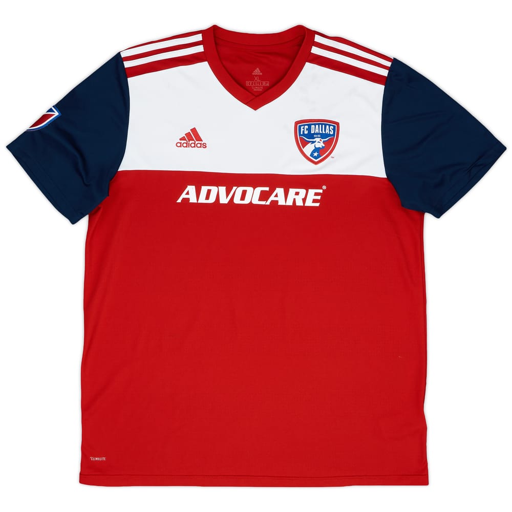 2018-19 FC Dallas Home Shirt - 7/10 - (XL)