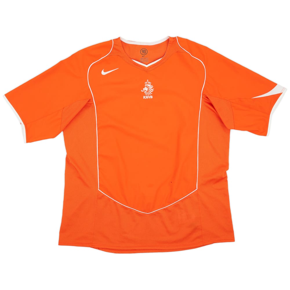 2004-06 Netherlands Home Shirt - 5/10 - (XXL)