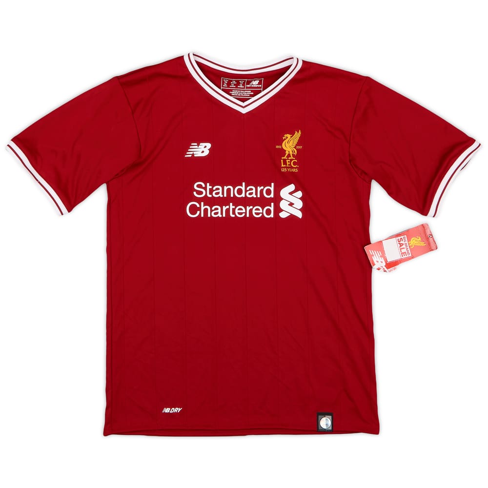 2017-18 Liverpool 125 Years Home Shirt (XS.Boys)