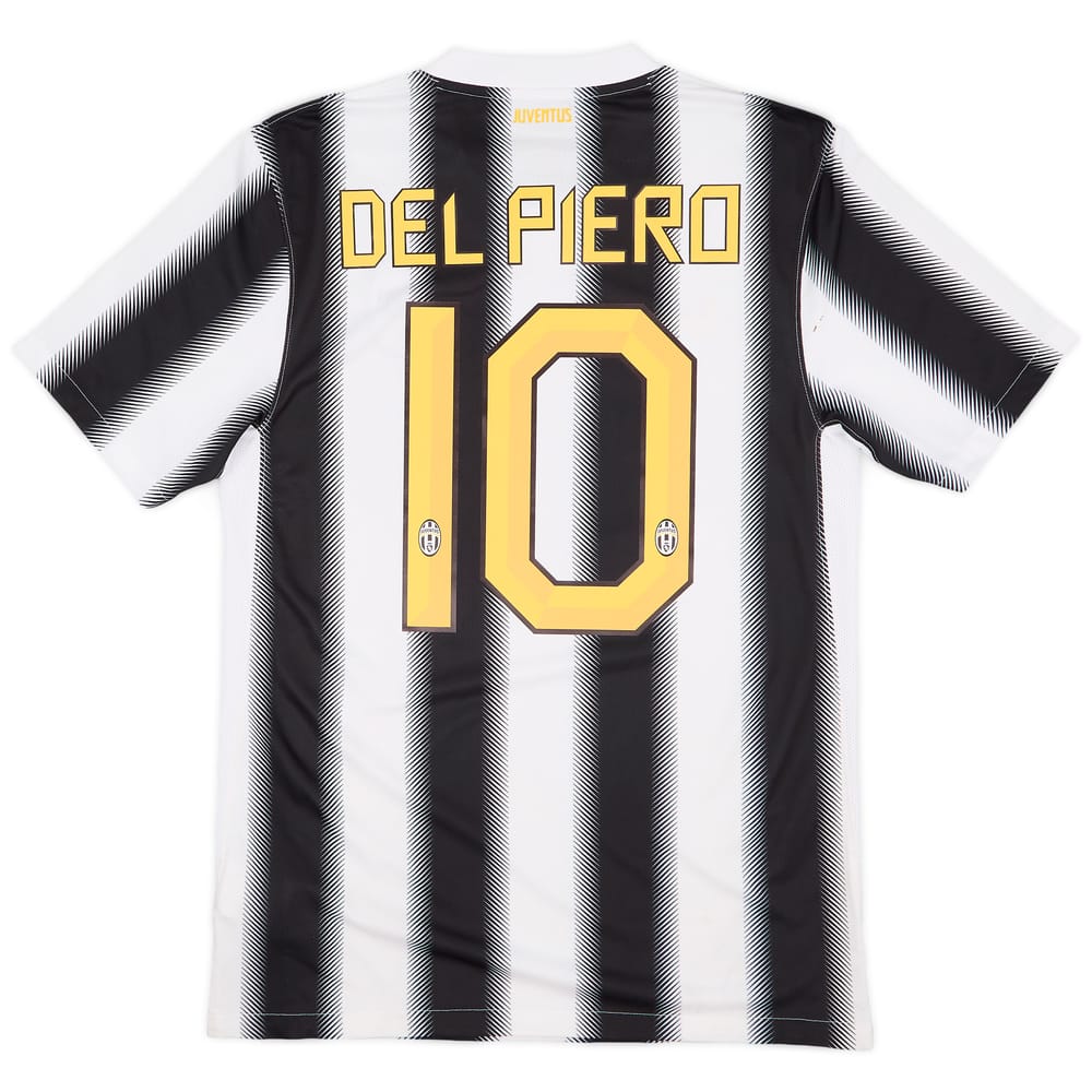 2011-12 Juventus Home Shirt Del Piero #10 - 7/10 - (S)