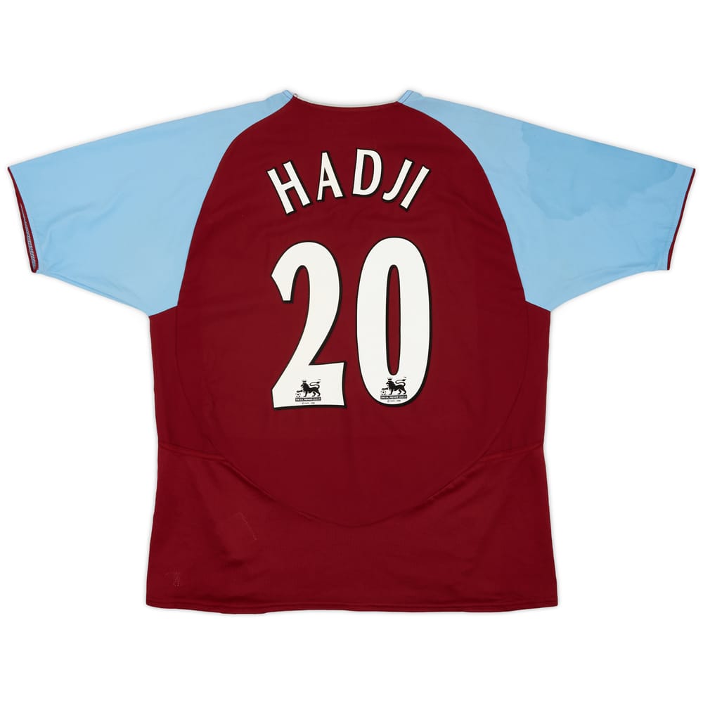 2003-04 Aston Villa Home Shirt Hadji #20 - 8/10 - (M)