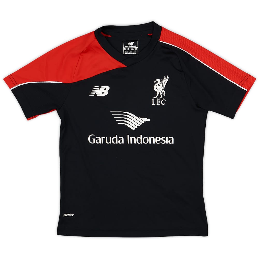 2015-16 Liverpool New Balance Training Shirt - 9/10 - (S.Boys)