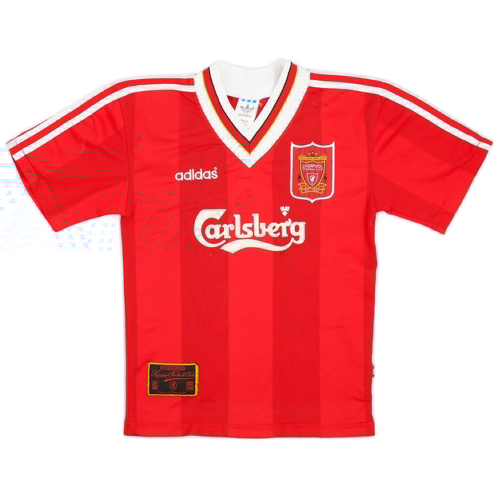 1995-96 Liverpool Home Shirt - 5/10 - (XS)
