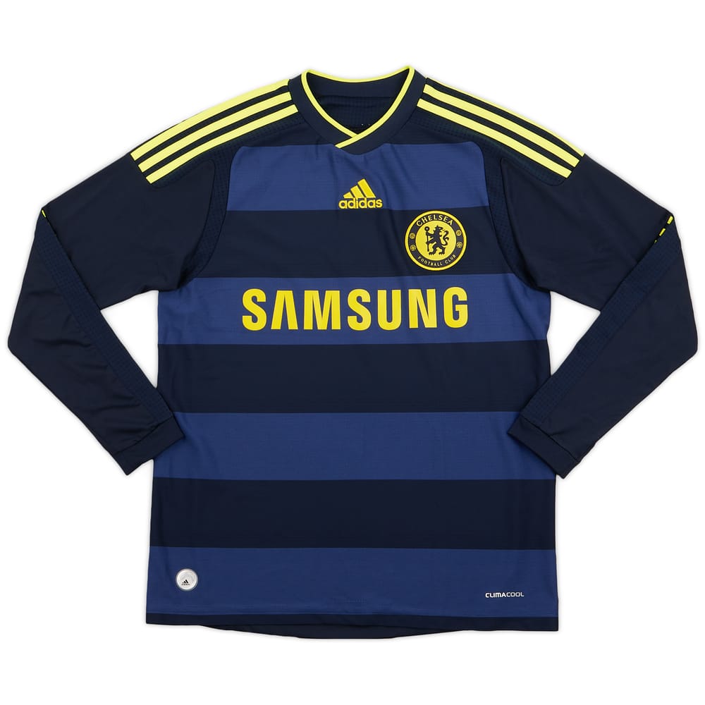 2009-10 Chelsea Away L/S Shirt - 9/10 - (L.Boys)