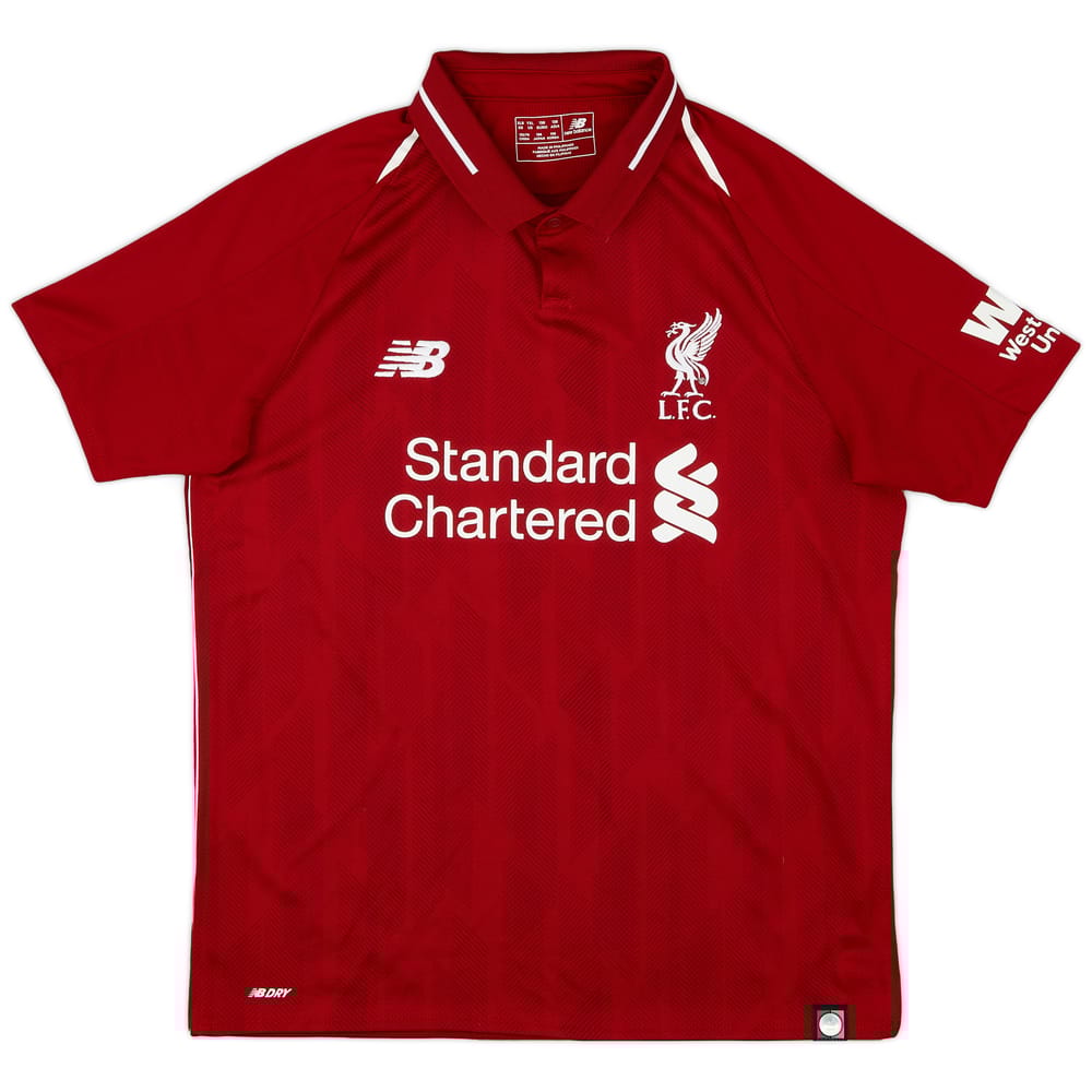 2018-19 Liverpool Home Shirt - 9/10 - (XL.Boys)