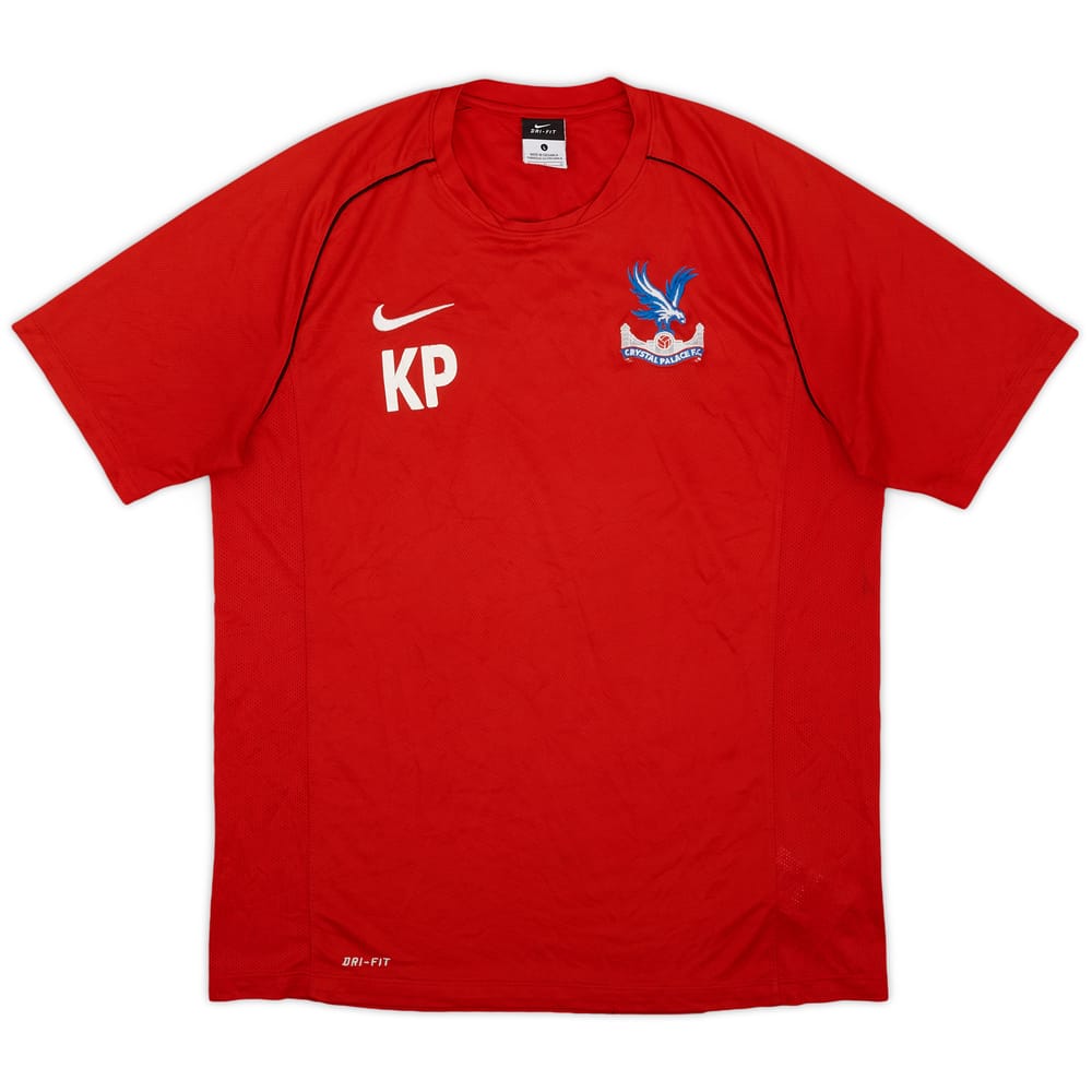 2013-14 Crystal Palace Player Issue Training Shirt KP (Kevin Phillips) - 6/10 - (L)