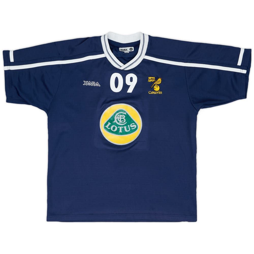 2003-04 Norwich Player Issue Xara Training Shirt #09 - 8/10 - (S)
