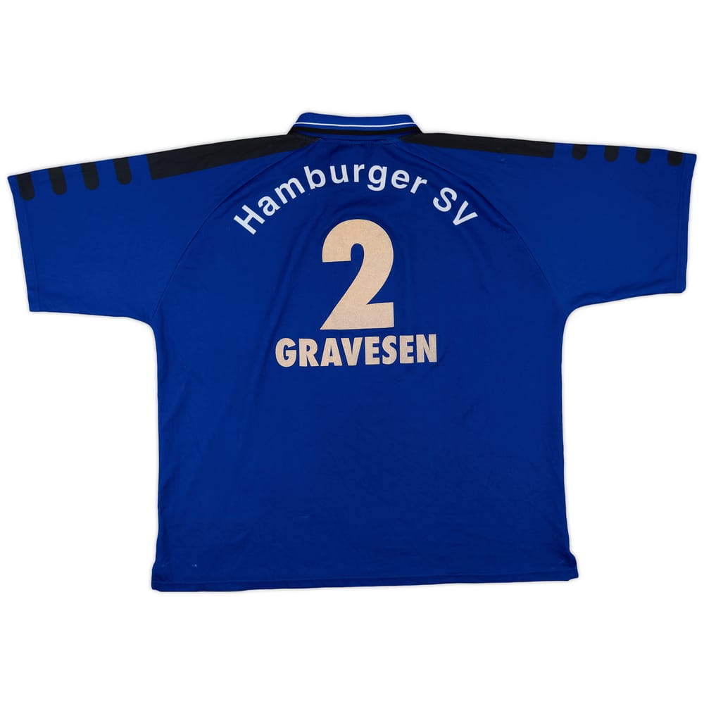 1998-99 Hamburg Away Shirt Gravesen #2 - 7/10 - (XL)