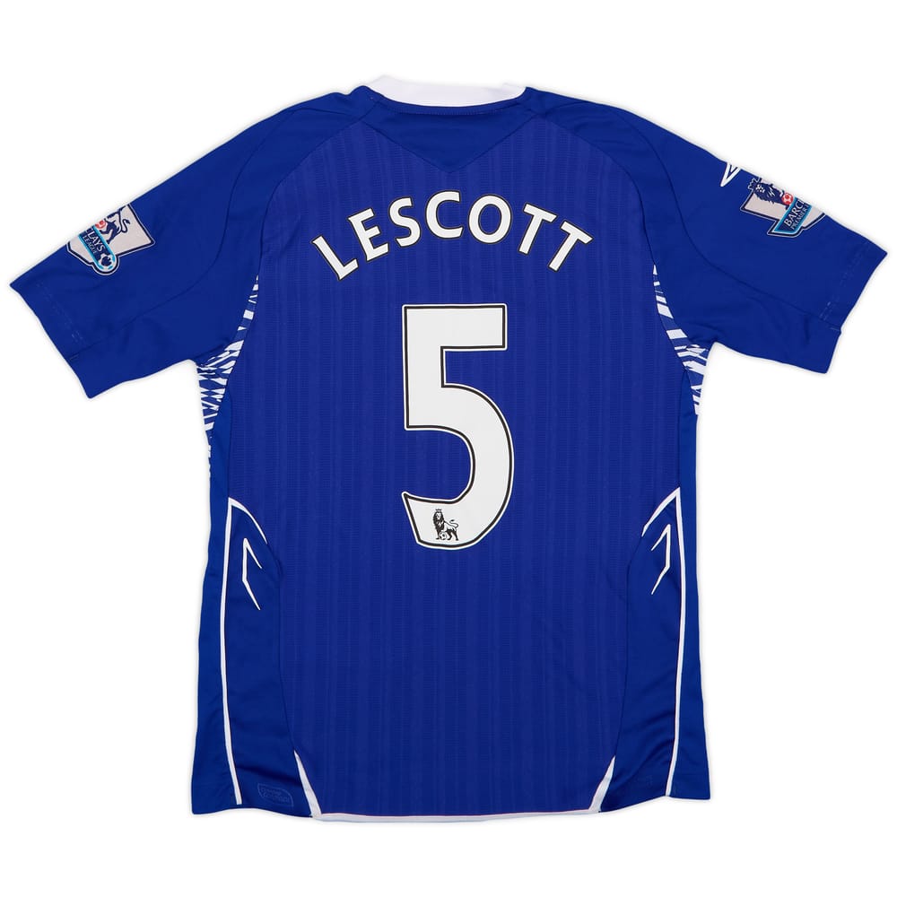 2007-08 Everton Home Shirt Lescott #5 - 8/10 - (XL.Boys)