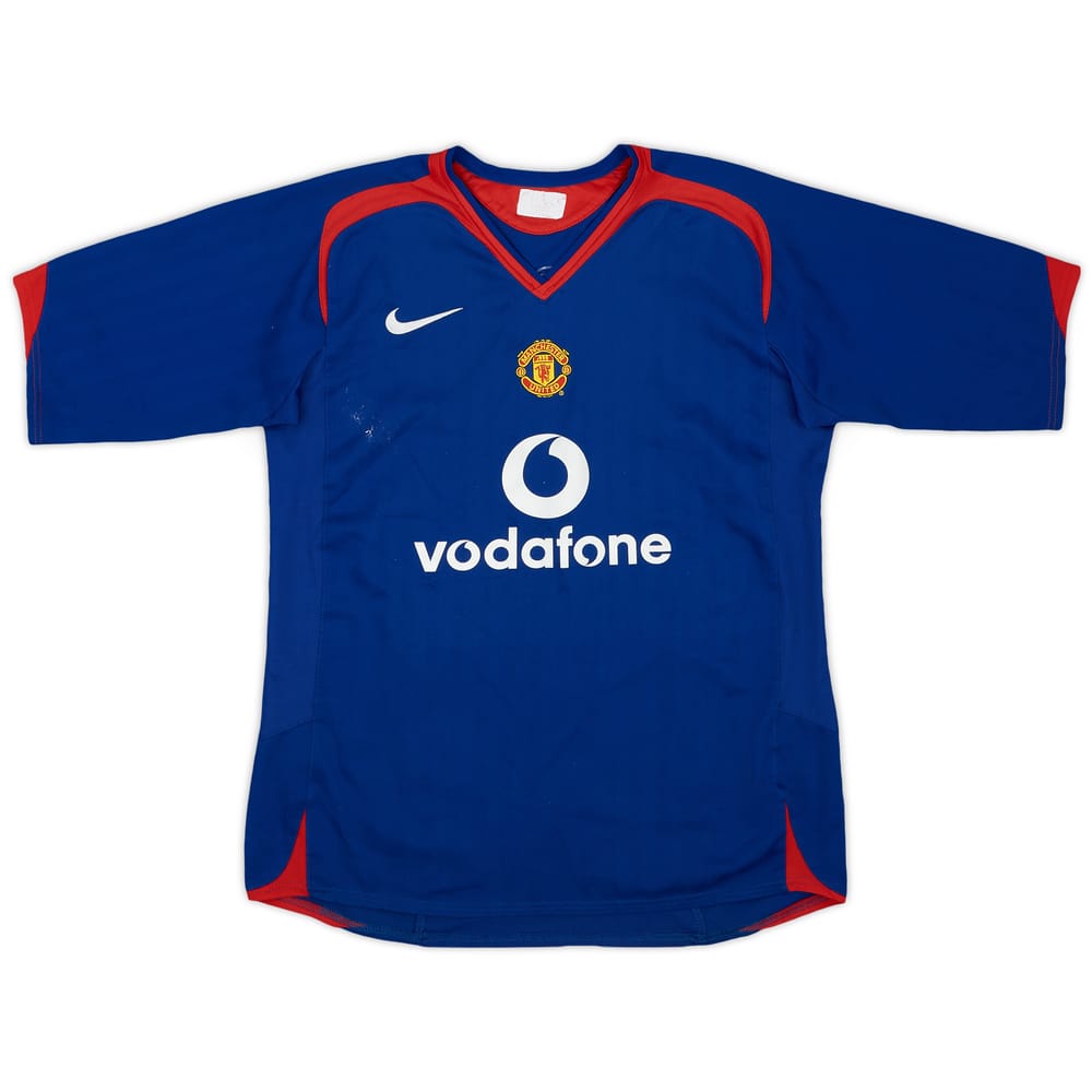 2005-06 Manchester United Away Shirt - 7/10 - (XL.Boys)