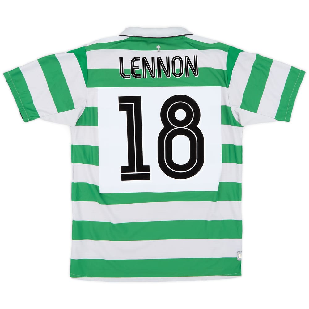 2004-05 Celtic Home Shirt Lennon #18 - 5/10 - (M)