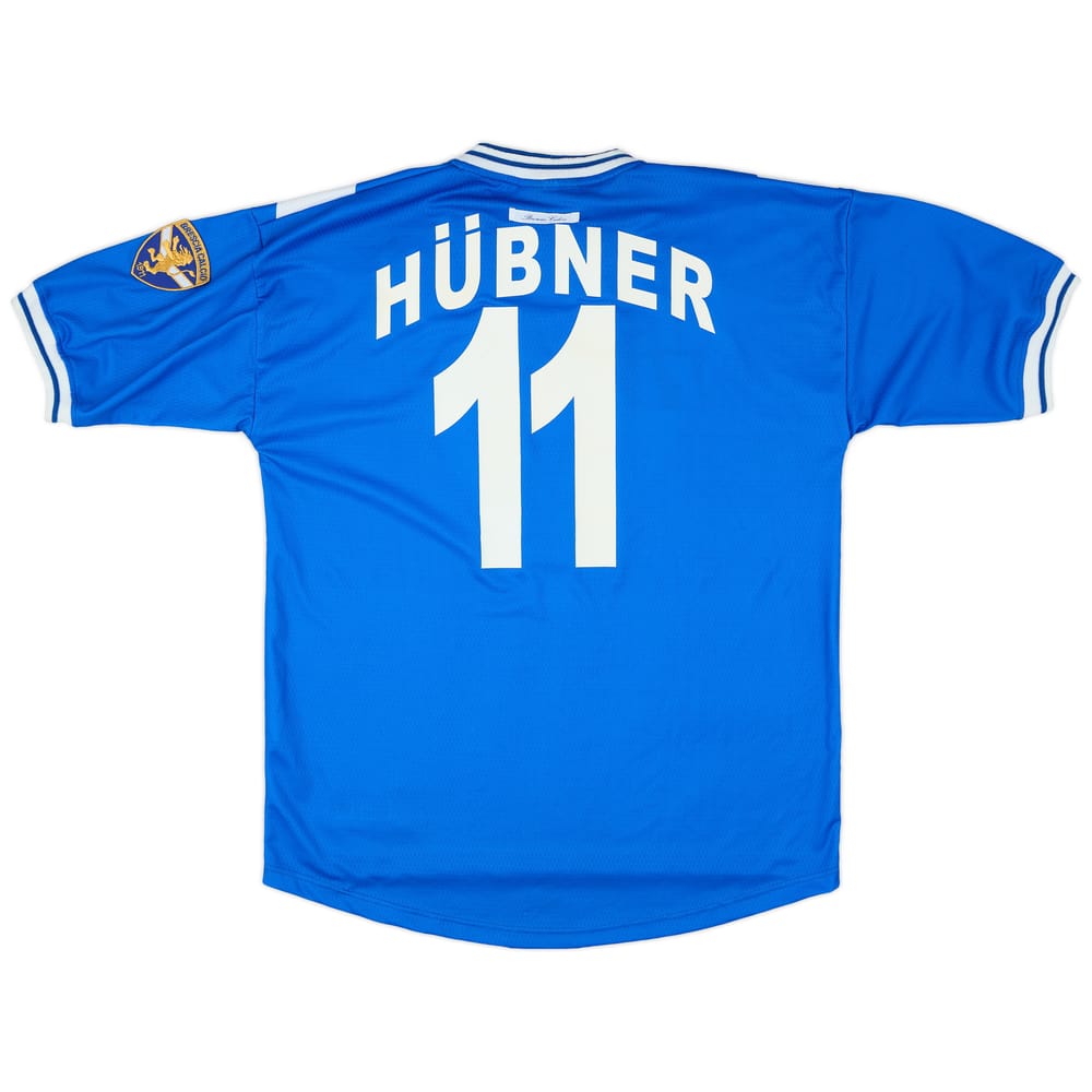 2000-01 Brescia Signed Home Shirt Hubner #11 (XL)
