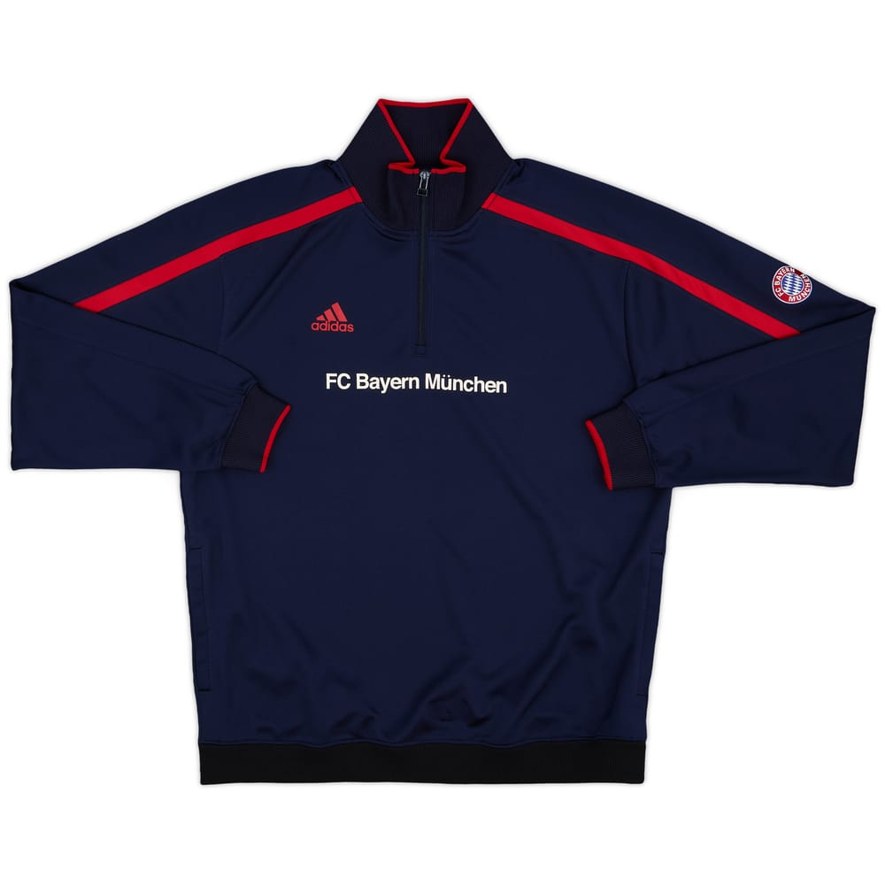 2004-05 Bayern Munich adidas 1/4 Zip Drill Top - 10/10 - (M)