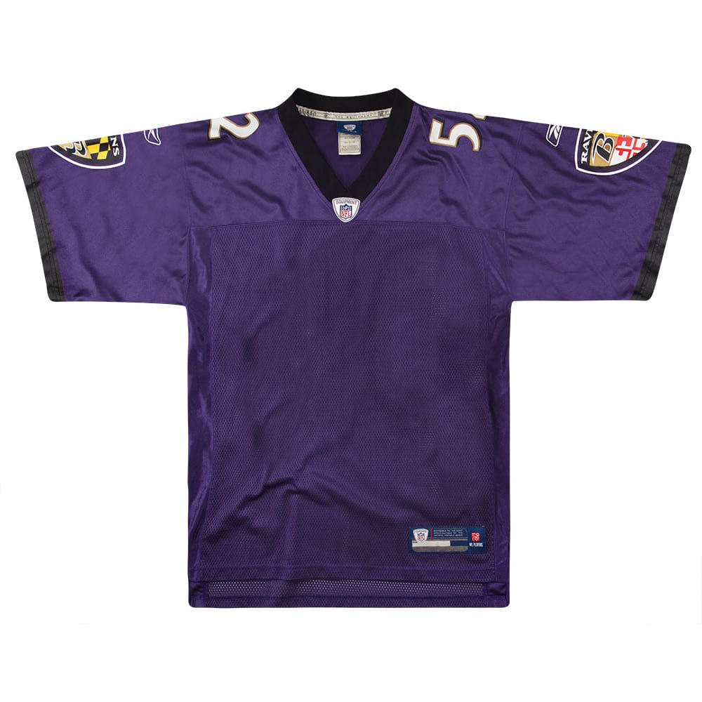 2008-11 Baltimore Ravens Lewis #52 Reebok On Field Jersey (Home) M