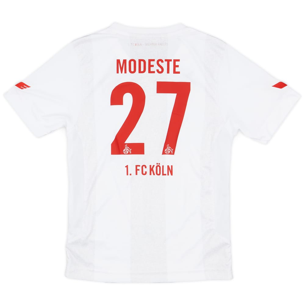 2016-17 FC Koln Home Shirt Modeste #27 - 7/10 - (L.Boys)