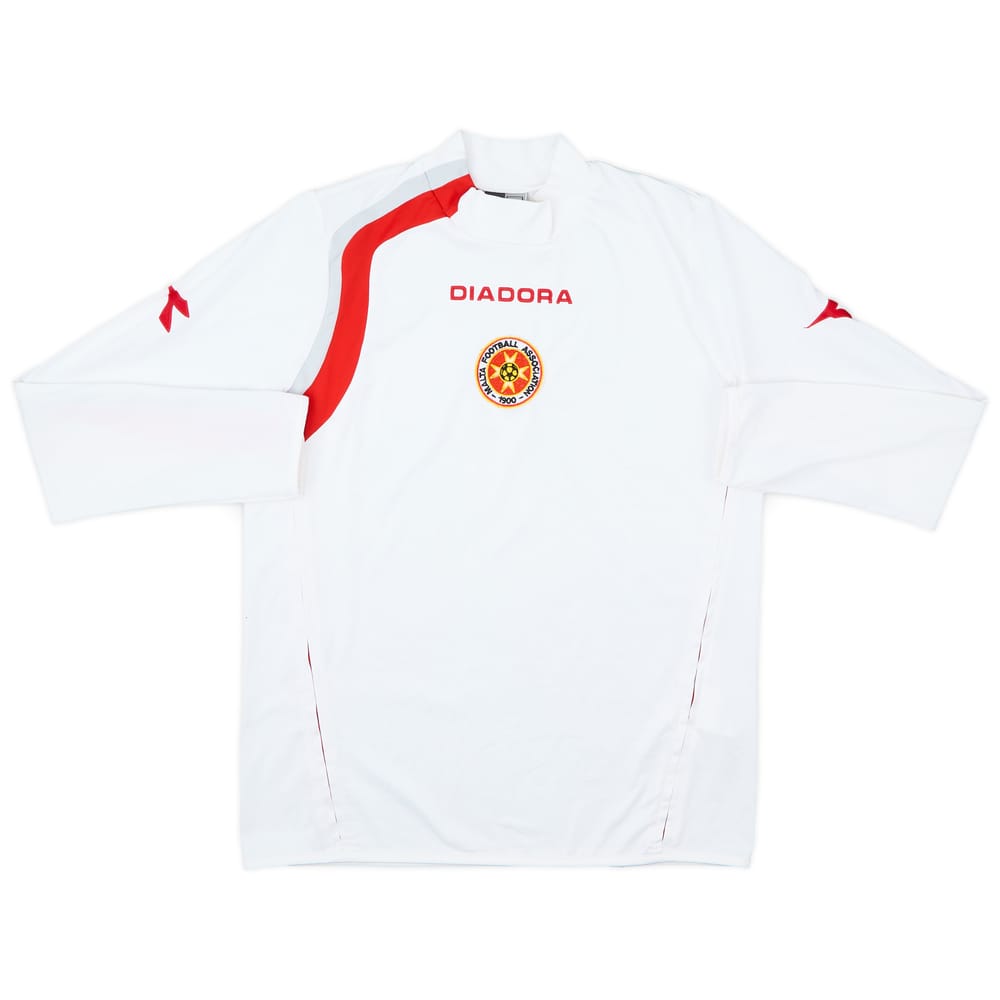 2006-07 Malta Away L/S Shirt - 8/10 - (M)