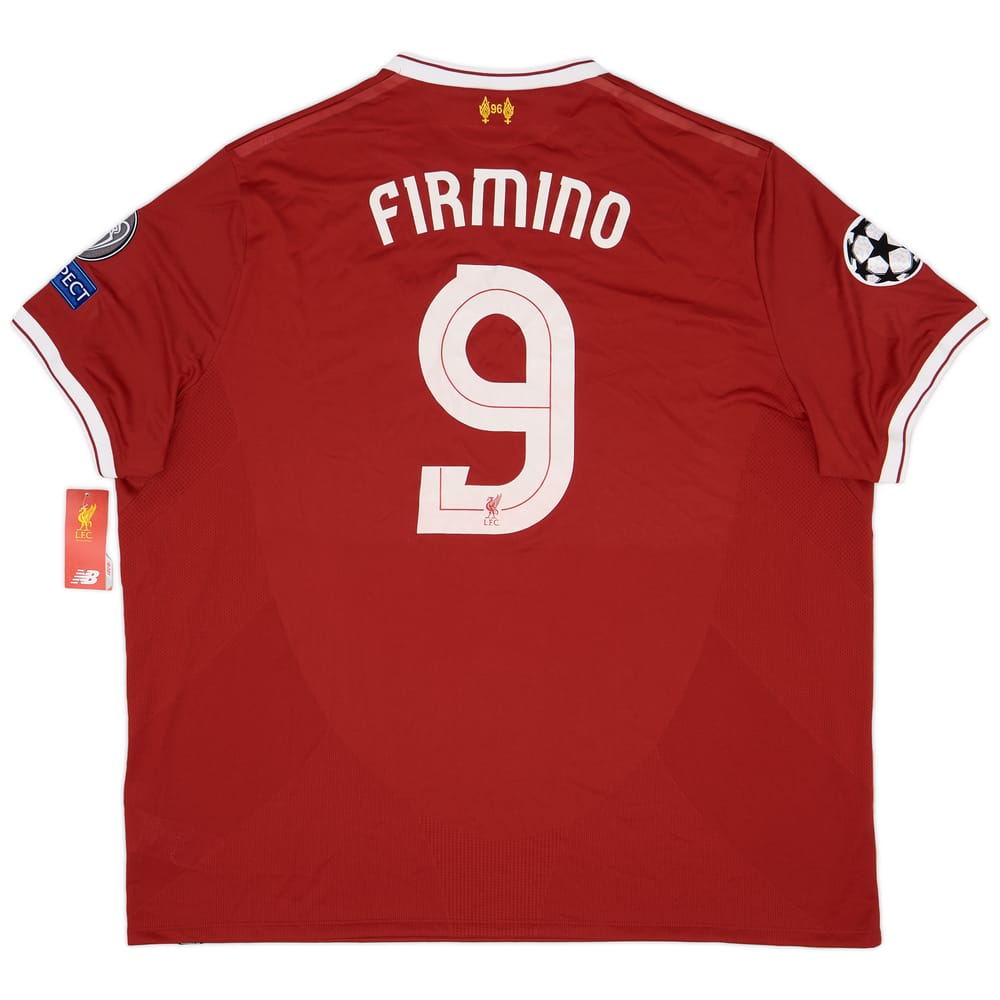 2017-18 Liverpool 125 Years Home Shirt Firmino #9 (3XL)
