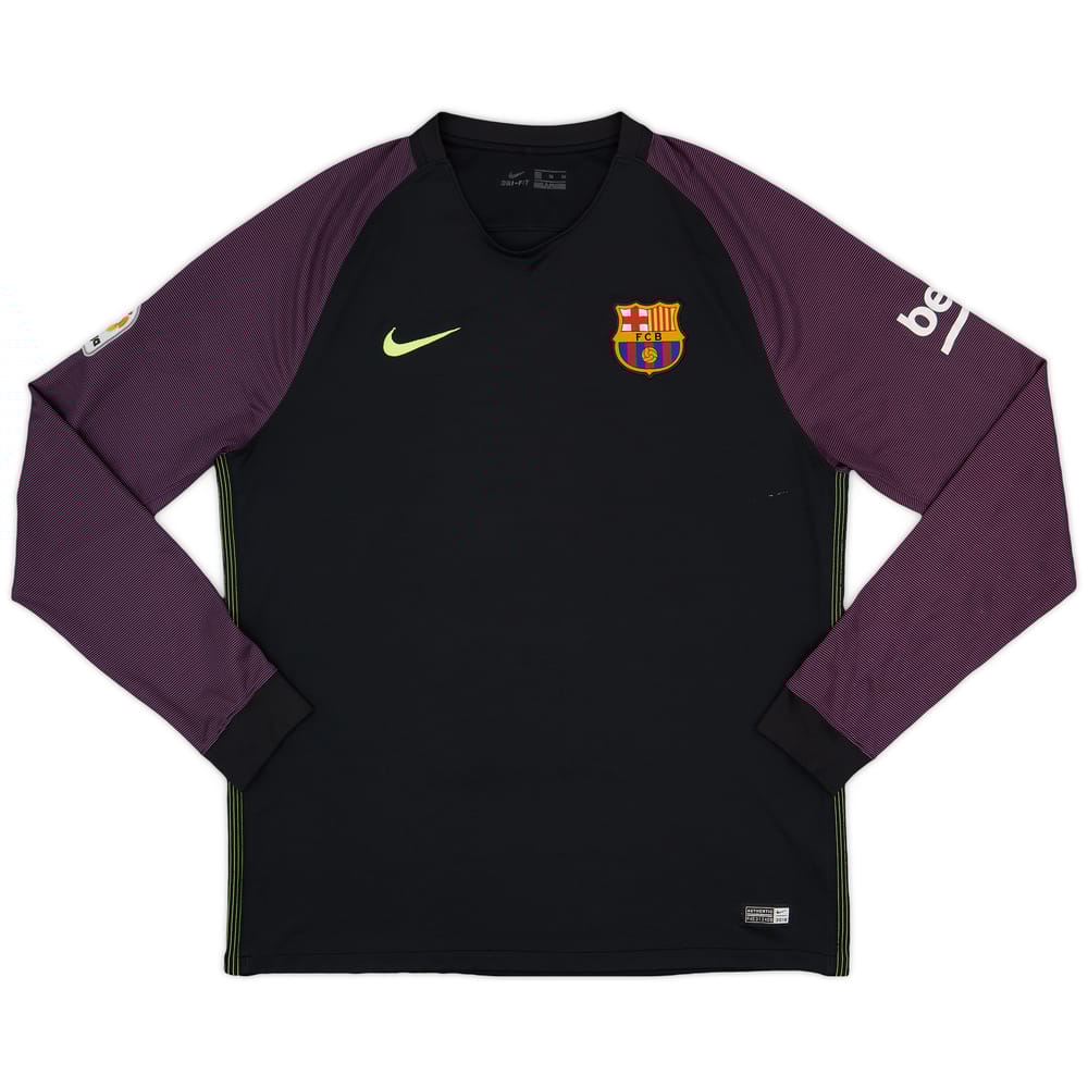 2016-17 Barcelona GK Shirt - 8/10 - (XL)