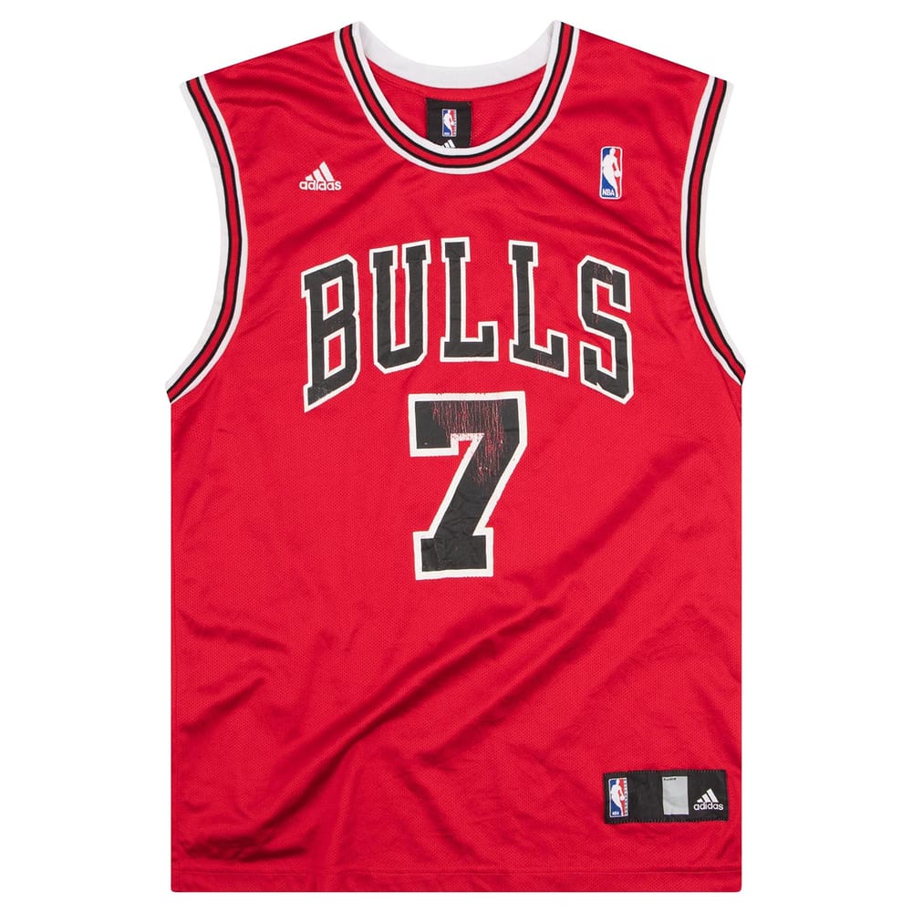 2006-09 Chicago Bulls Gordon #7 adidas Jersey (Away) M