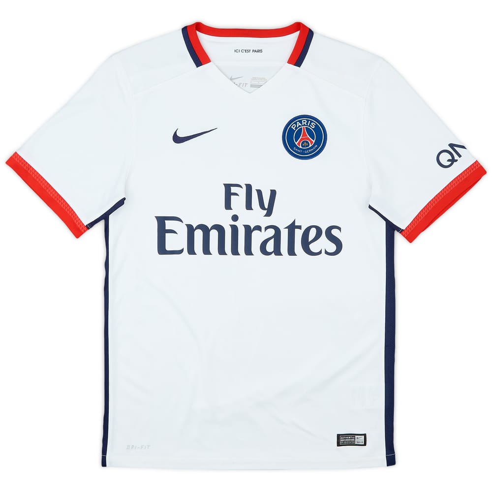 2015-16 Paris Saint-Germain Away Shirt - 9/10 - (S)