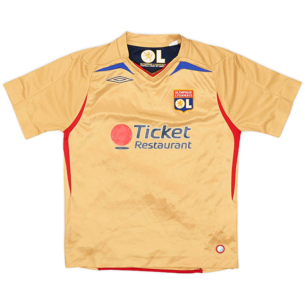 2007-08 Lyon Away Shirt - 6/10 - (XS.Boys)