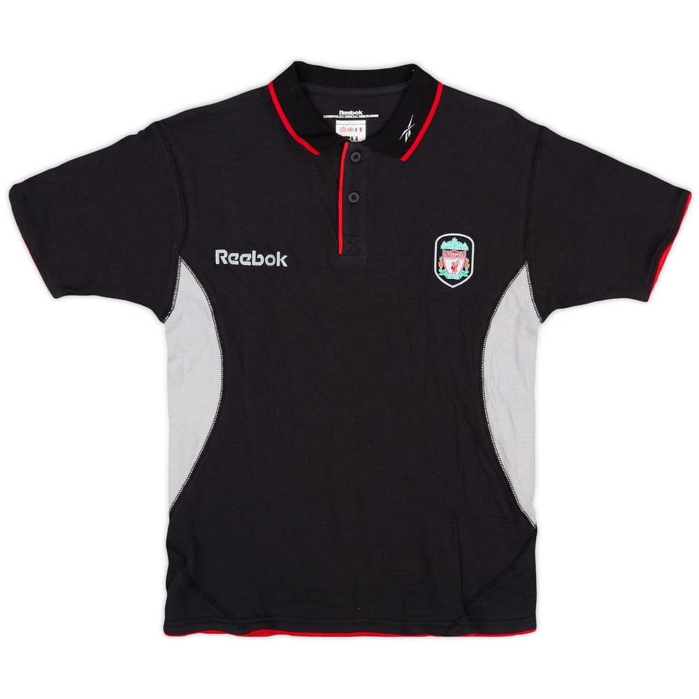 2002-04 Liverpool Reebok Polo Shirt - 9/10 - (L.Boys)