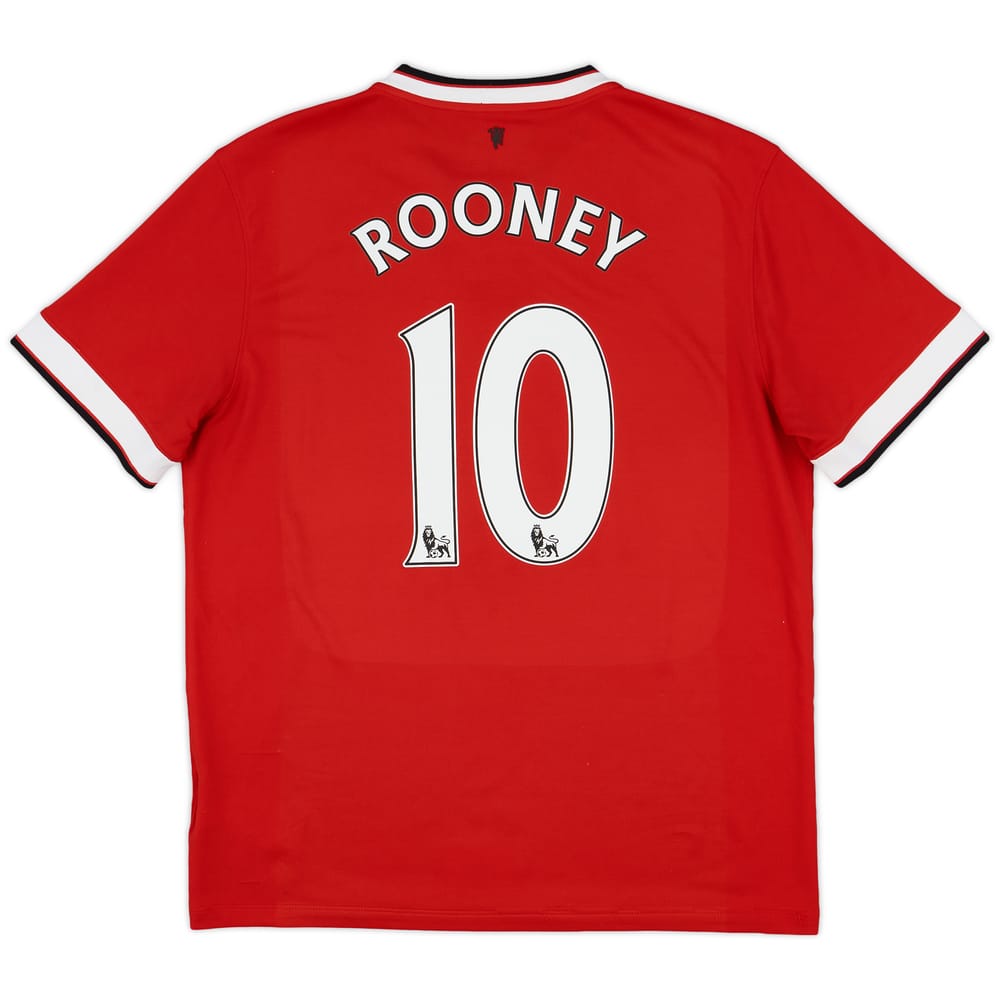 2014-15 Manchester United Home Shirt Rooney #10 - 6/10 - (L)